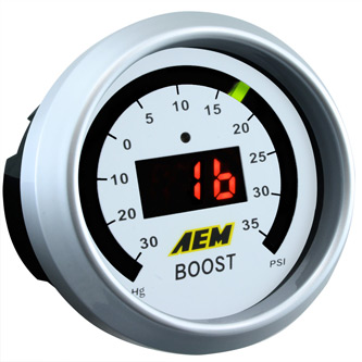 AEM Digital 0-35psi Boost Gauge